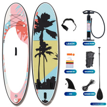 2021 best Sale Surfing Paddle Board Inflated SUP Paddle Board With Aluminium Paddle Pump